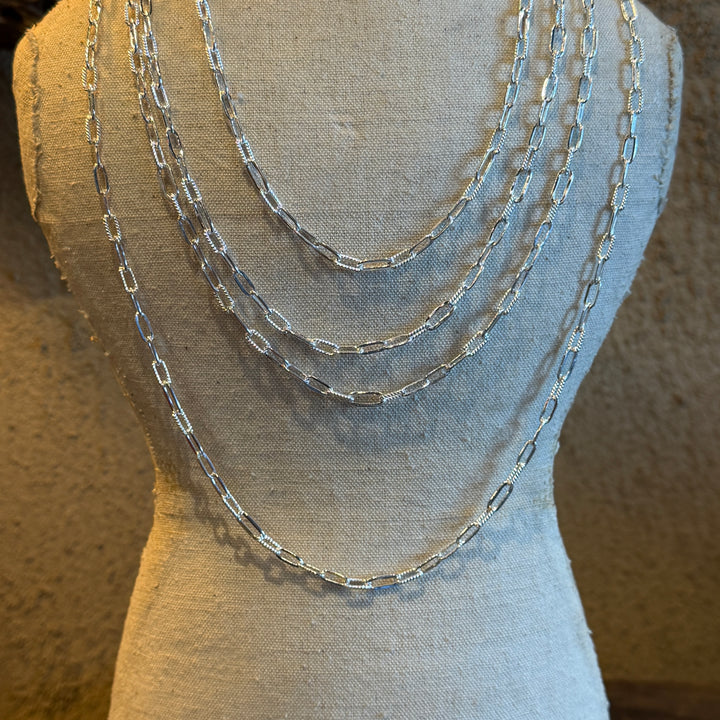 Rope Paper Clip Chain