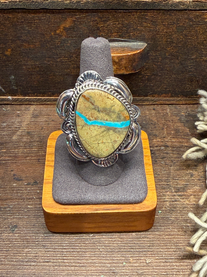 Blue Vein Ring