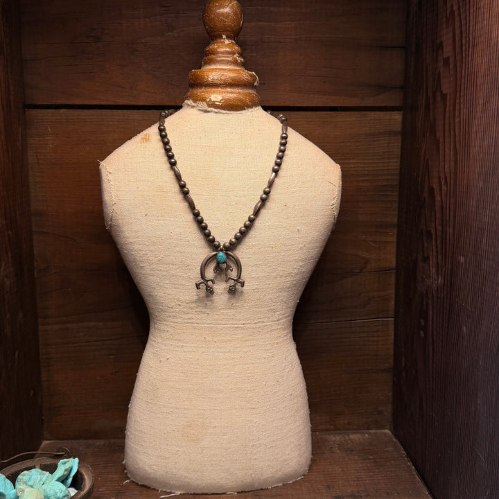 Vintage Navajo Yei Necklace, circa 1960s–1970s