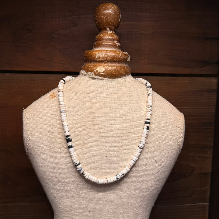 White Buffalo Stone Necklace