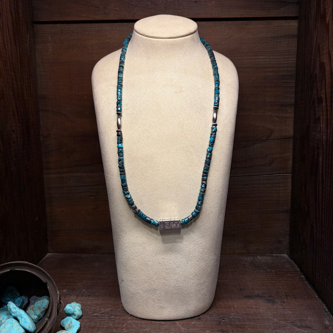 Turquoise Cipher Necklace