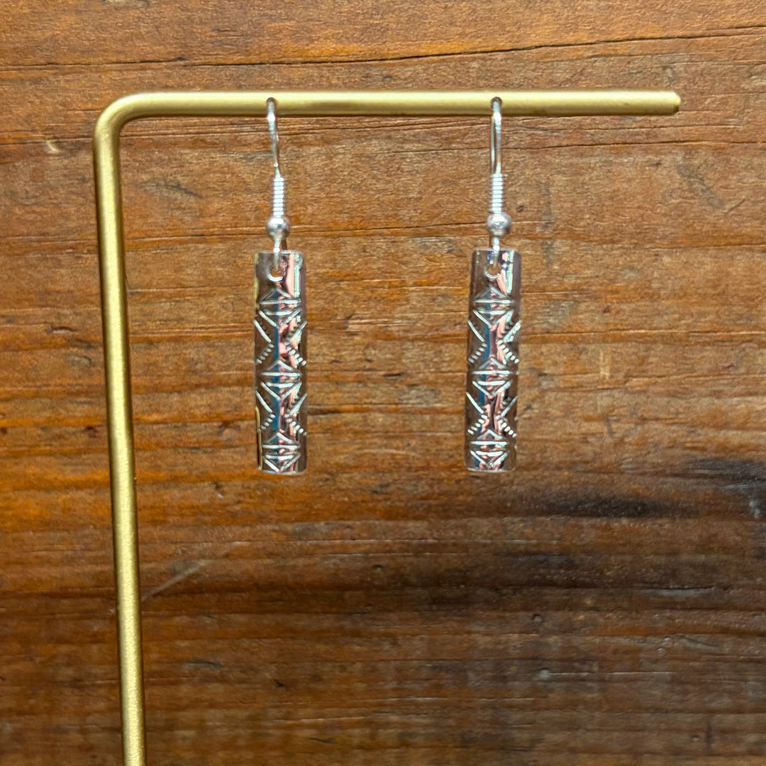 Silver Arrowhead Earrings