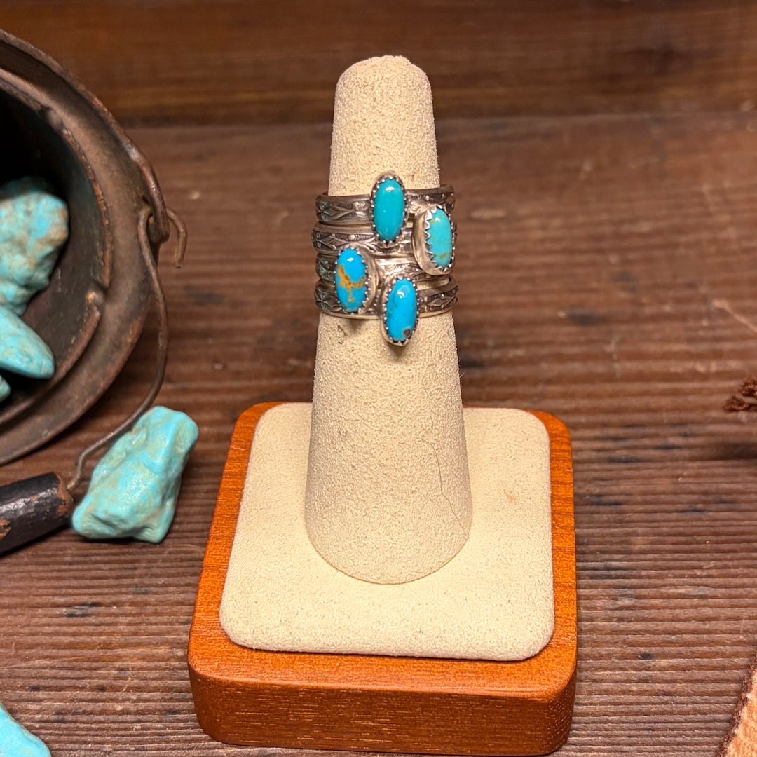 Blue Willow Ring