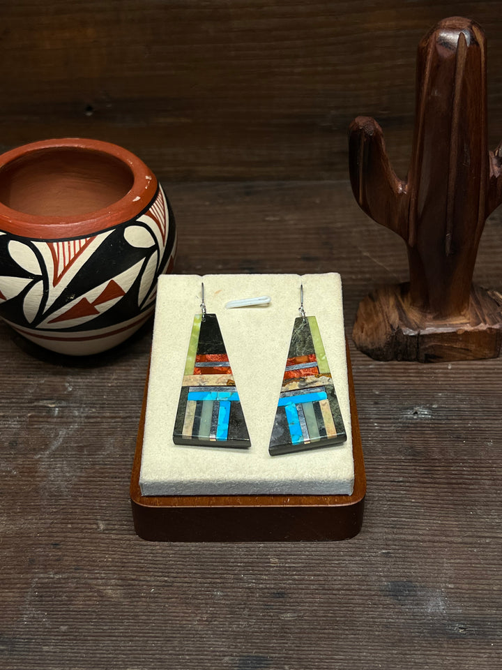 Mosaic Inlay Earrings