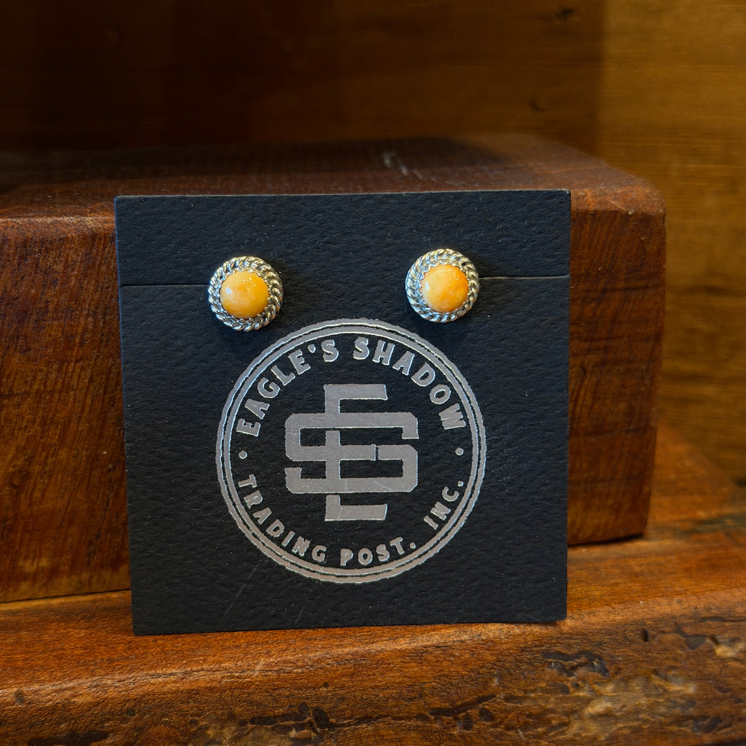 Orange Spiny Oyster Studs