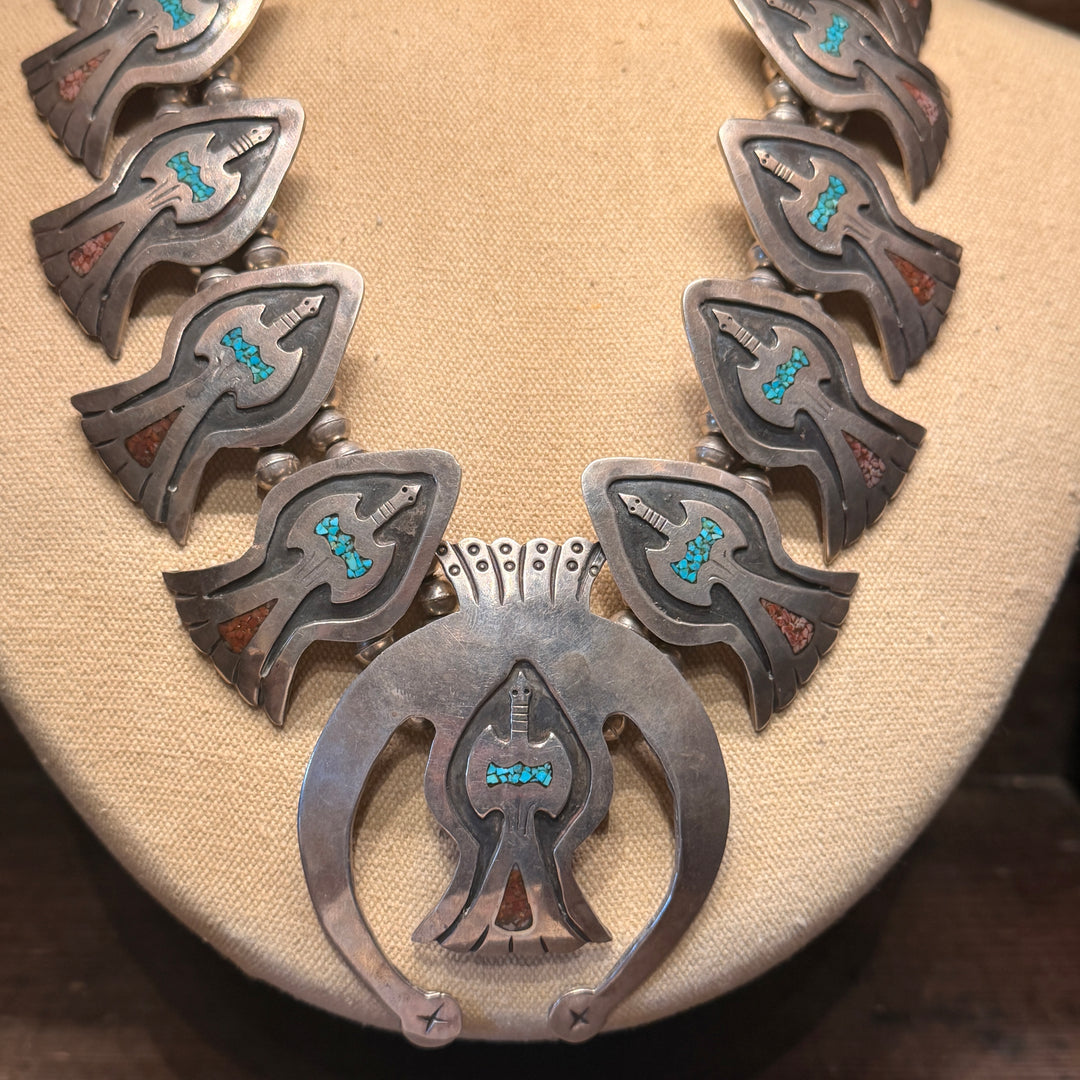 Singer Vintage Chip Inlay Thunderbird Squash