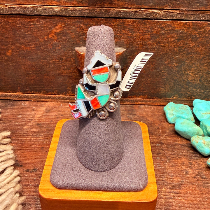 Rainbow Man Inlay Ring
