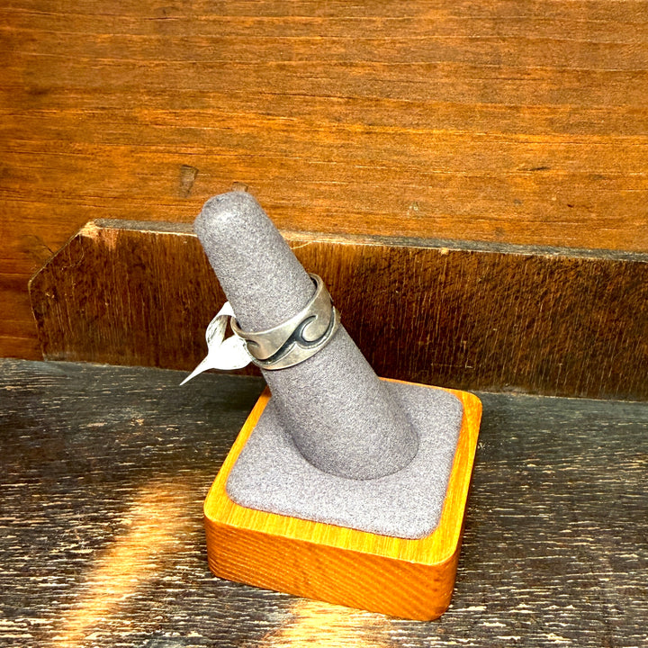 Sterling Silver Wave Ring