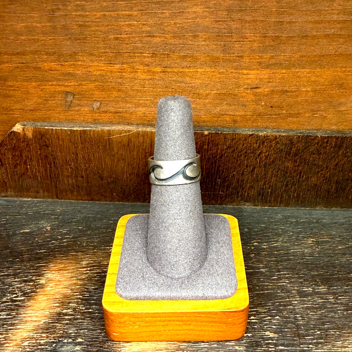 Sterling Silver Wave Ring