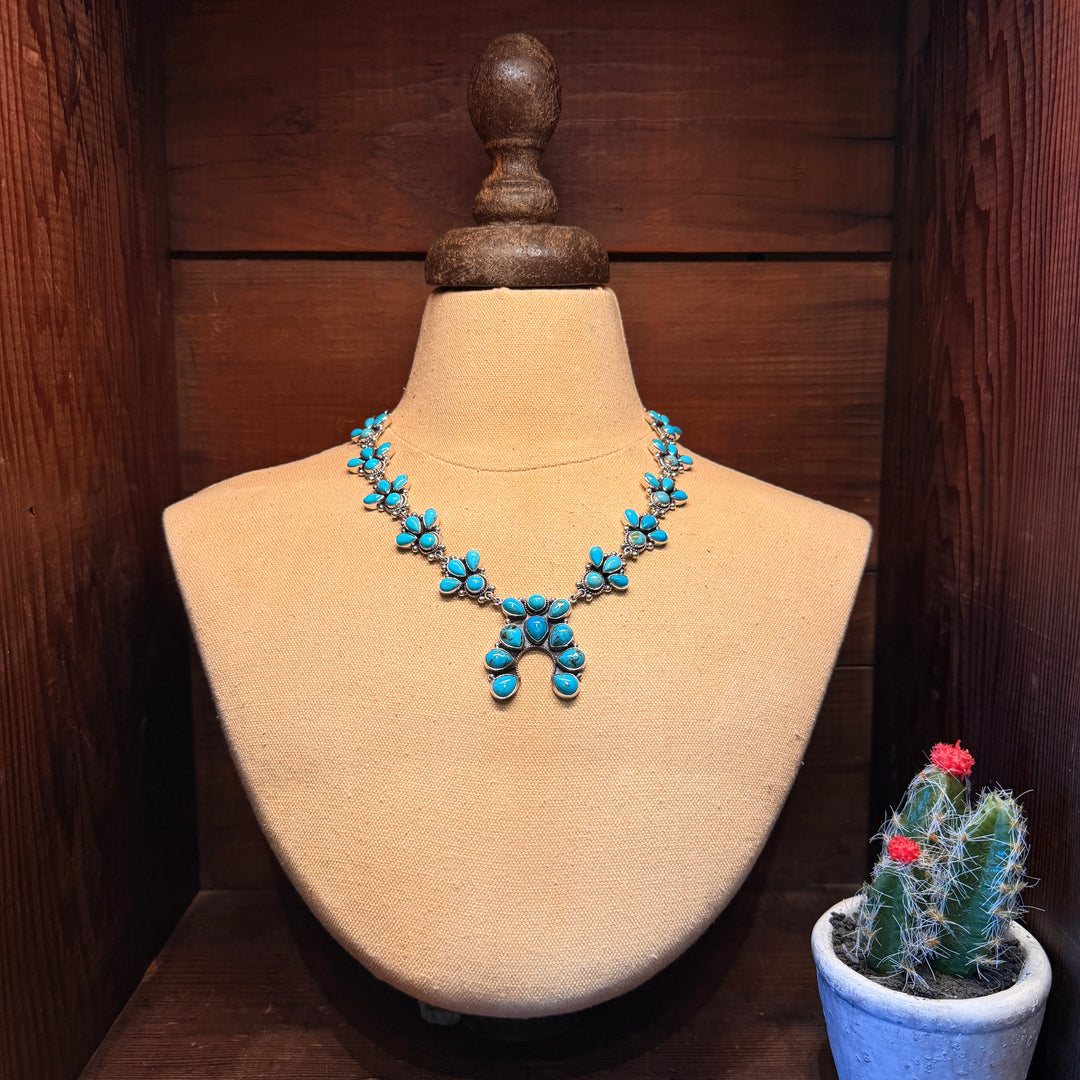 Turquoise Squash Necklace