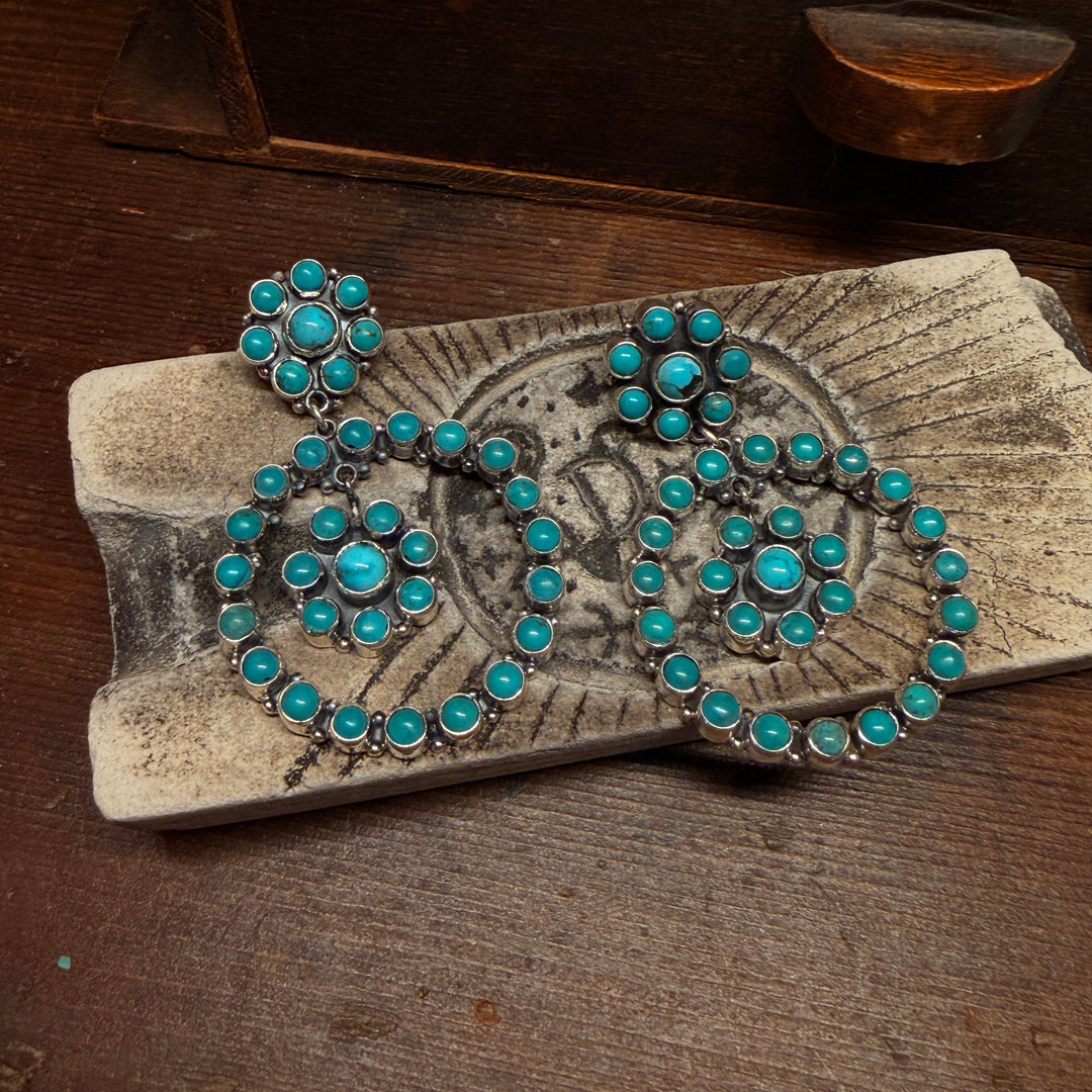 Turquoise Dangle Earrings