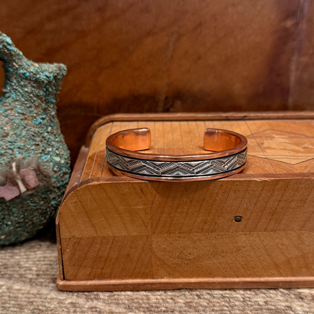 Feather Ridge Navajo Cuff