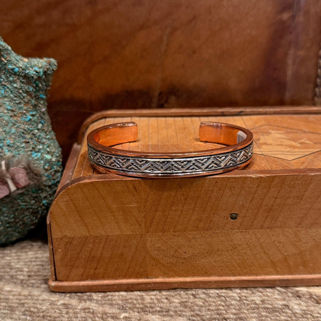 Interwoven Trails Cuff