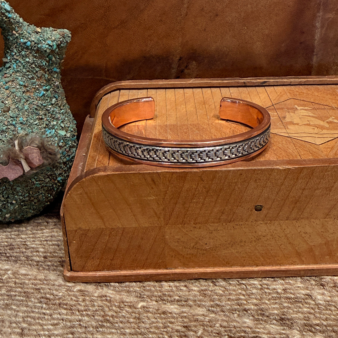Thunder Path Navajo Cuff