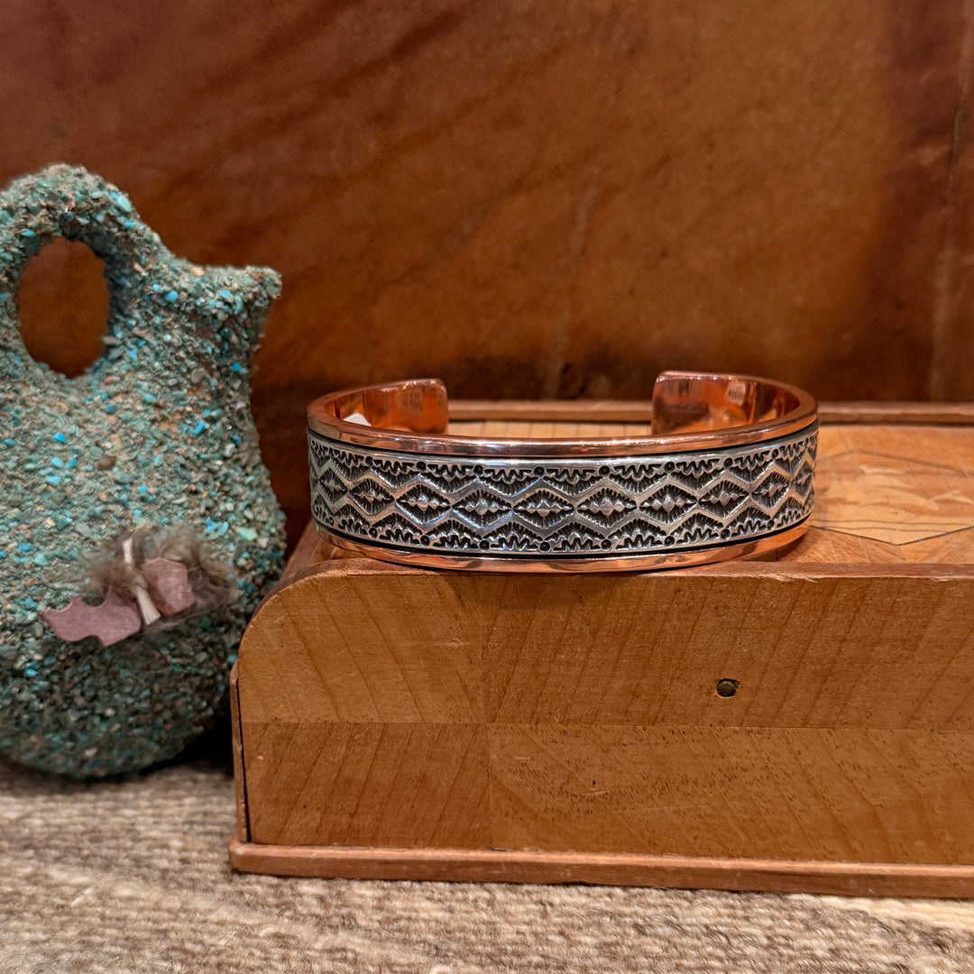 Woven Diamond Navajo Cuff