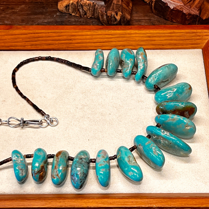 Ellsa Turquoise Necklace 17"