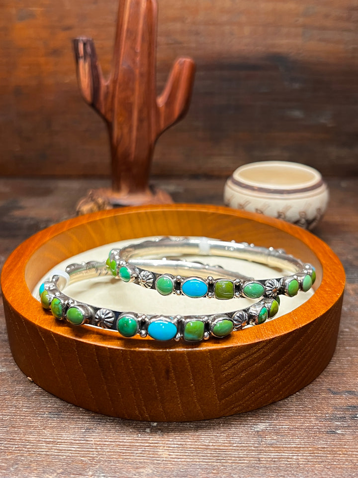 Sonoran Gold Button Bangle