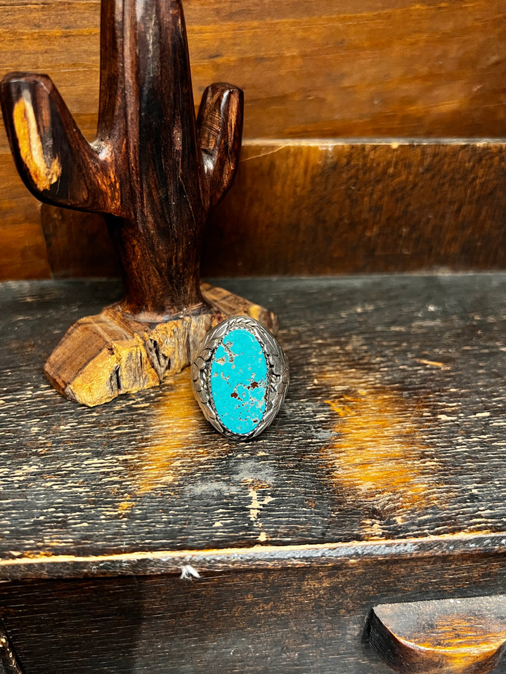 Turquoise Nugget Ring