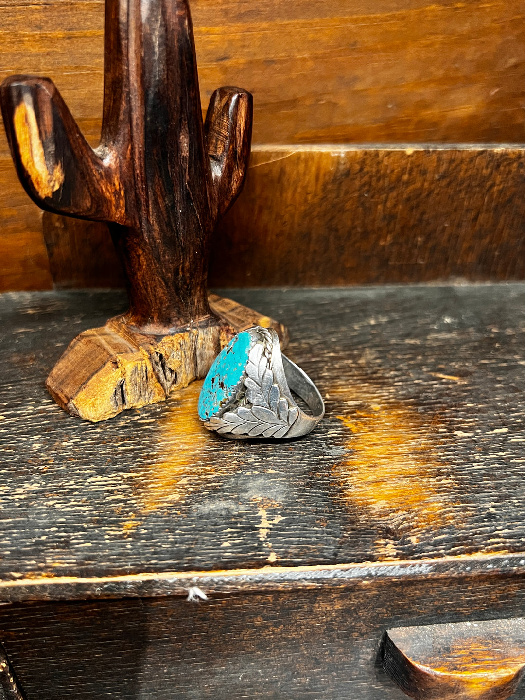 Turquoise Nugget Ring