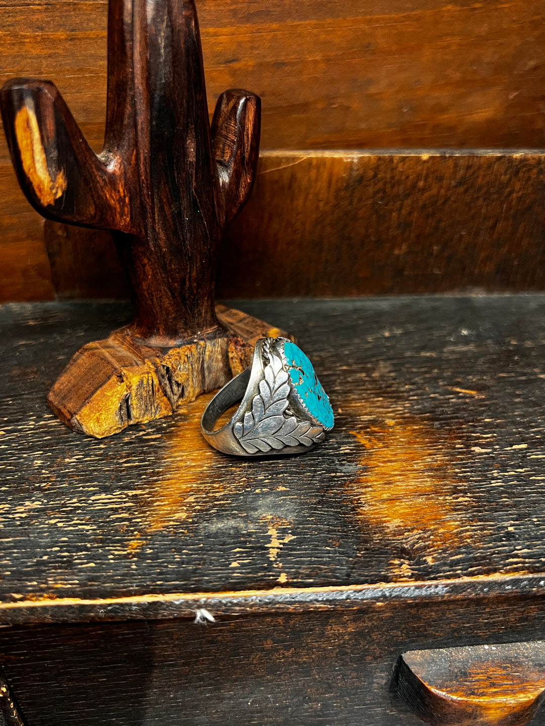 Turquoise Nugget Ring