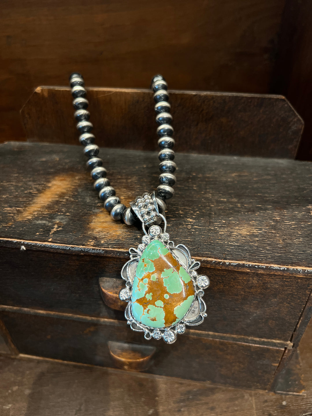 Royston Turquoise Pendant