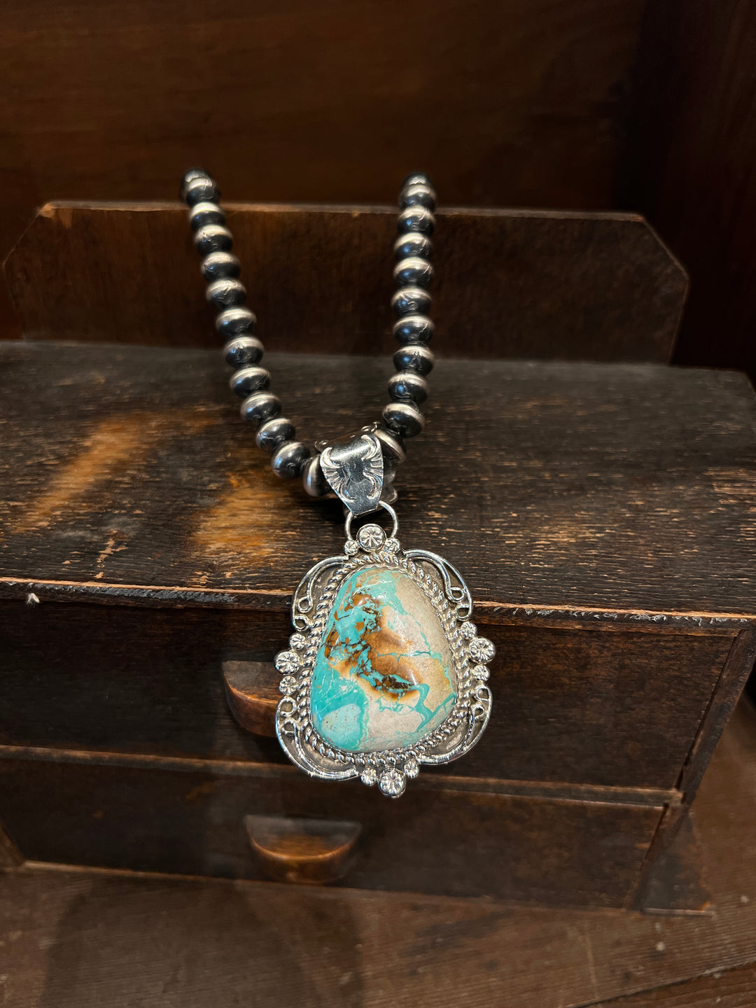 Cresant Valley Turquoise Pendant