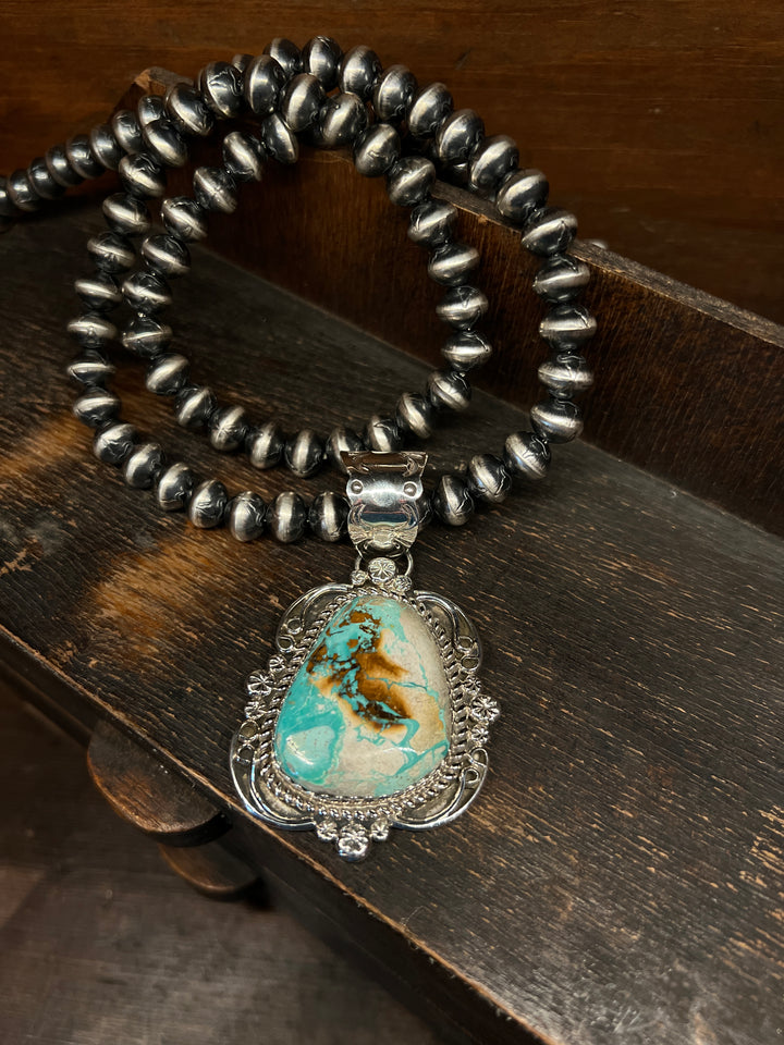 Cresant Valley Turquoise Pendant