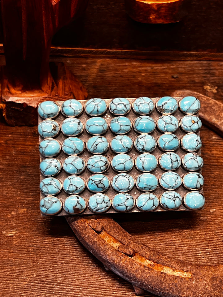 Kingman Turquoise Oval Buckle