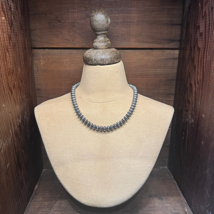 10mm Stamped Navajo Pearls