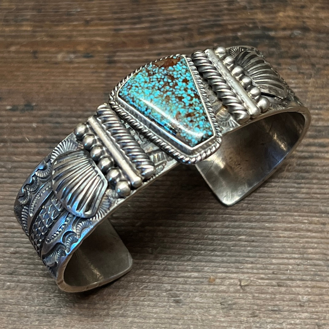 Vintage Red Mountain Turquoise Cuff