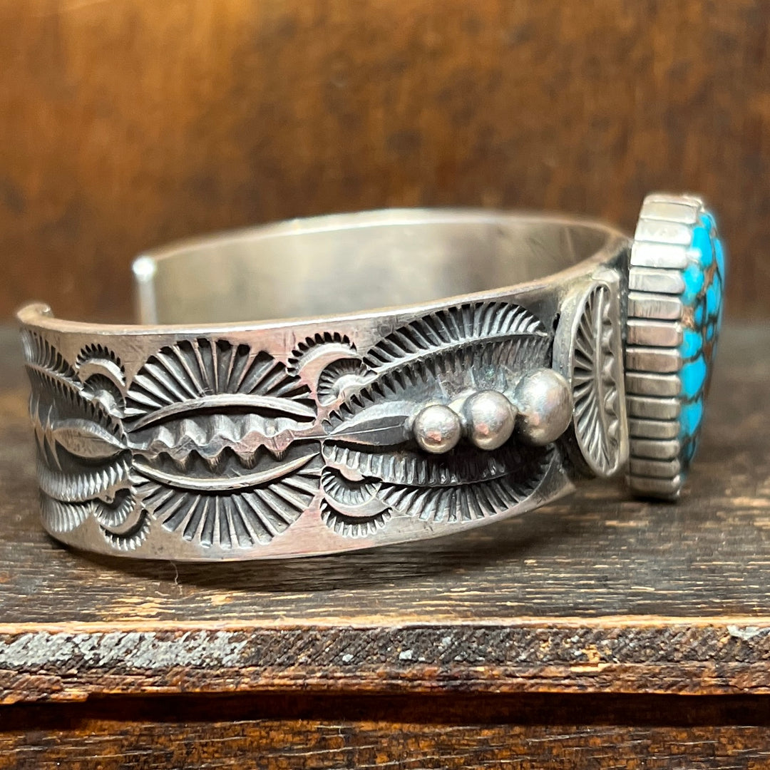 Vintage Egyptian Turquoise Cuff