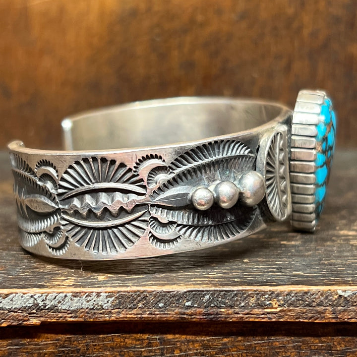 Vintage Egyptian Turquoise Cuff