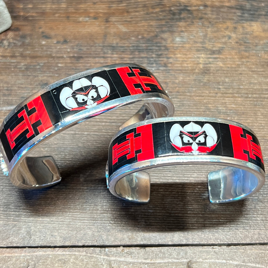 Texas Tech Red Raider Inlay Cuff Bracelet