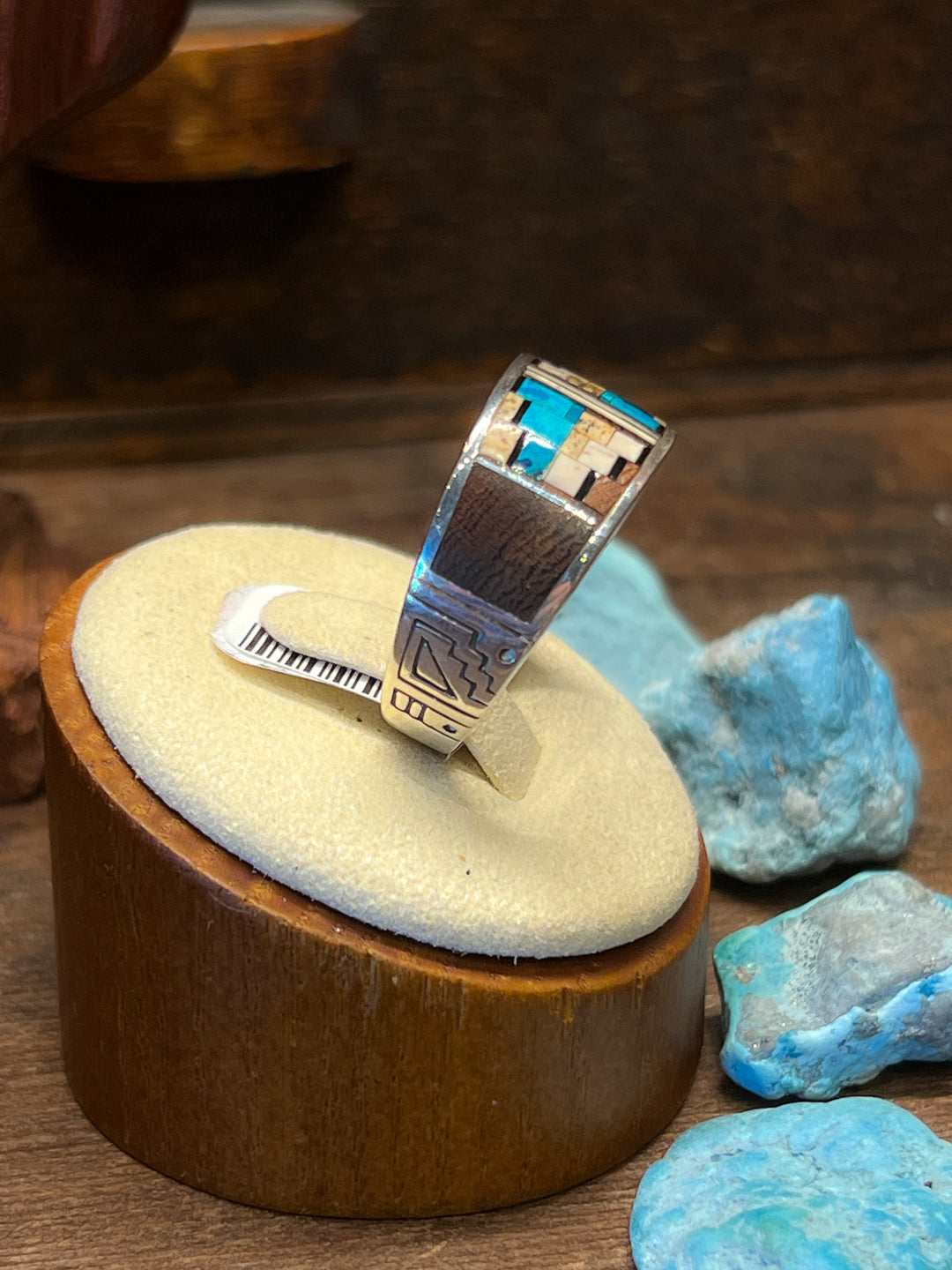 Ironwood Inlay Ring