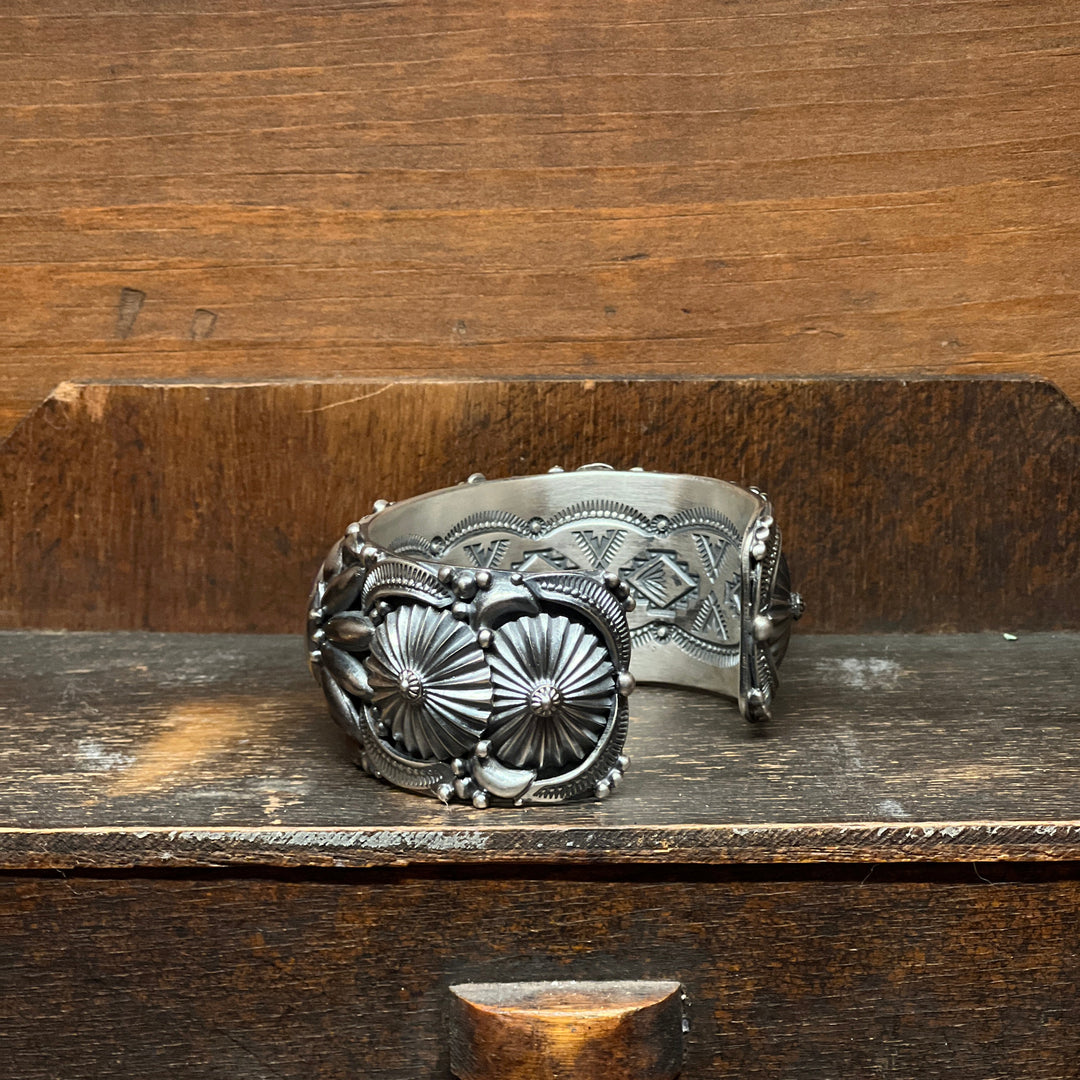 Sugilite Cuff, Earring & Pendant Set