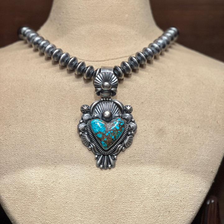 Turquoise Heart Pendant