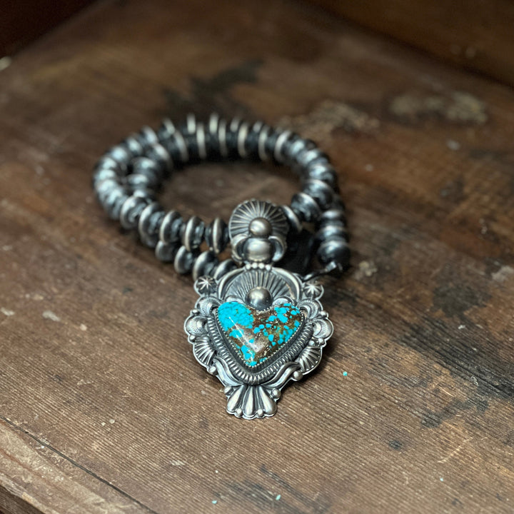 Turquoise Heart Pendant