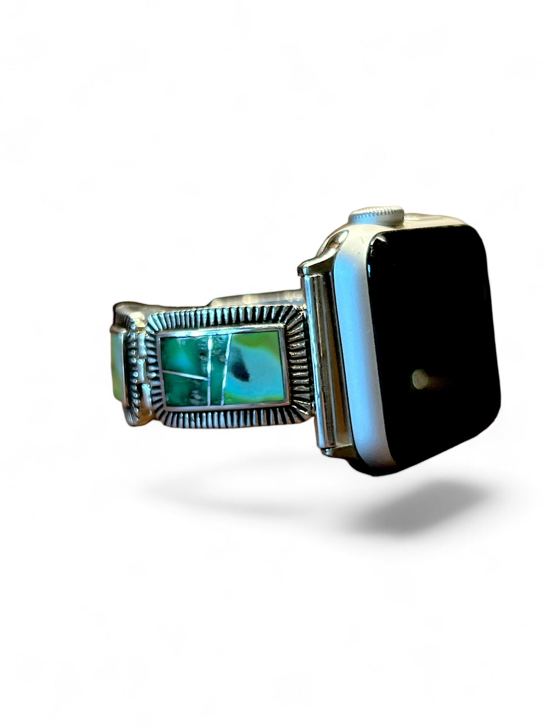 Sonora Gold Turquoise Inlay Watch Band