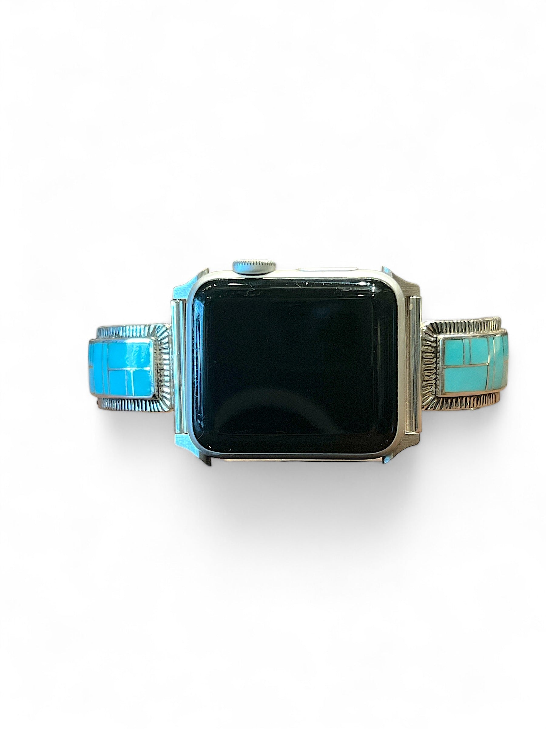 Turquoise newest inlay watch band