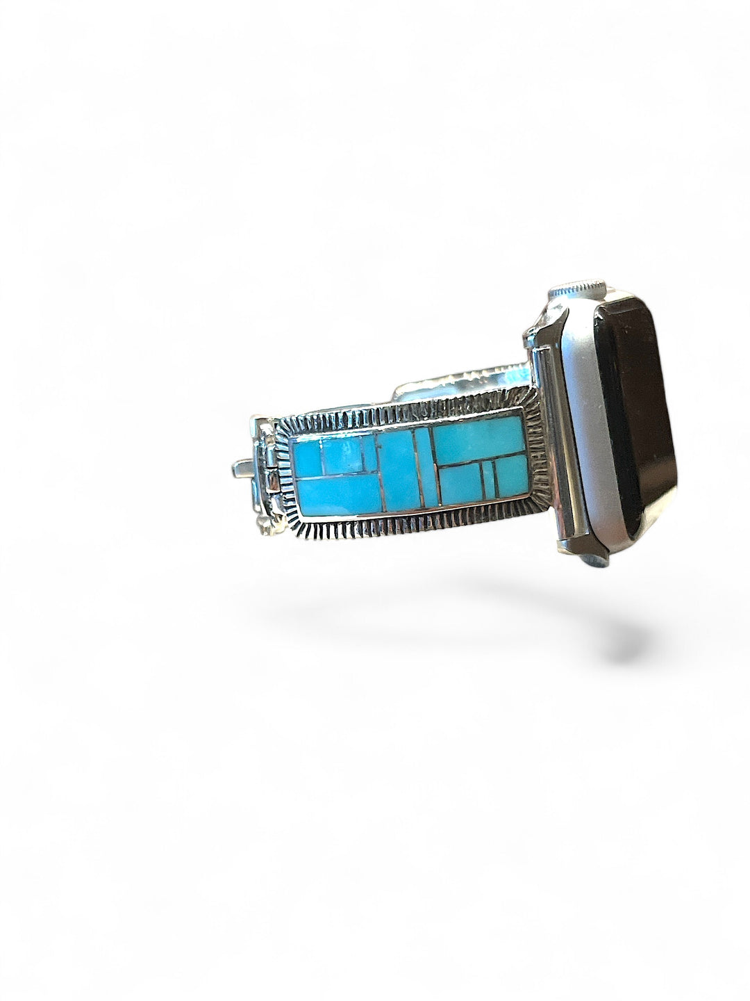 Arizona Blue Turquoise Inlay Watch Band