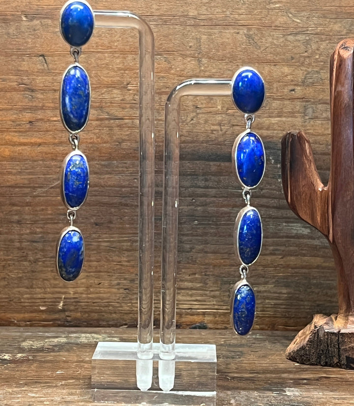 Lapis Dangle Earrings