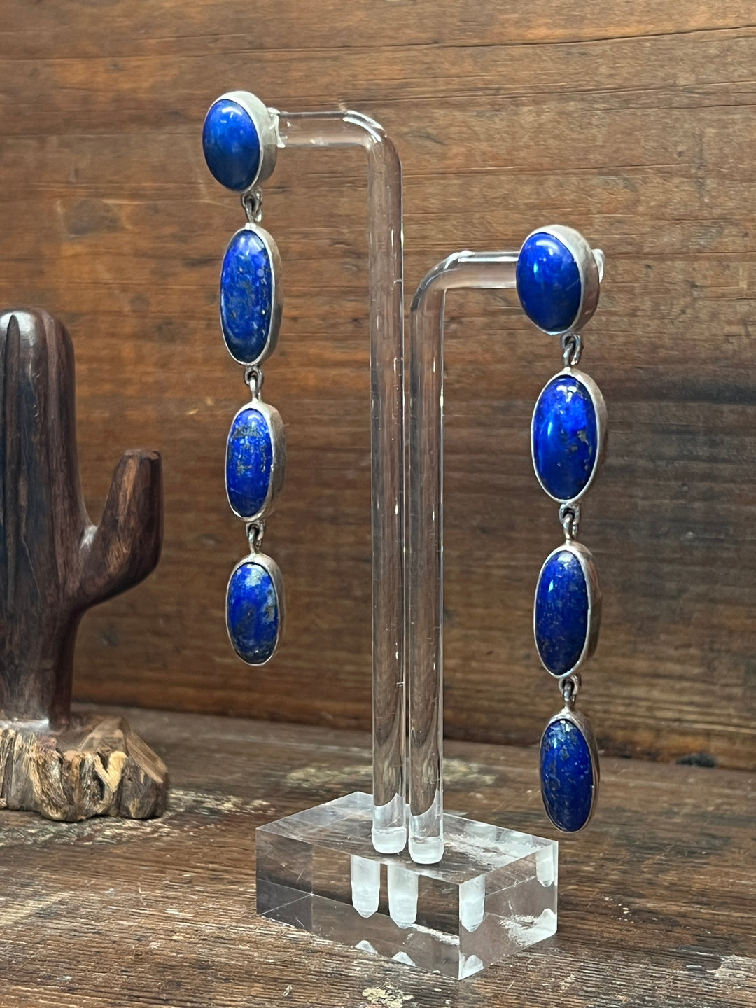 Lapis Dangle Earrings