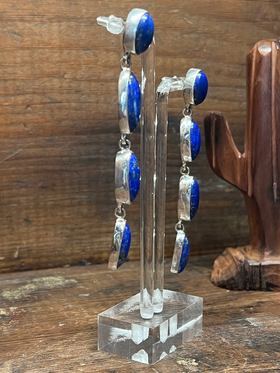 Lapis Dangle Earrings