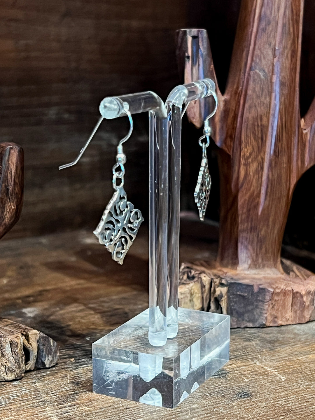 Country Sterling Silver Earrings