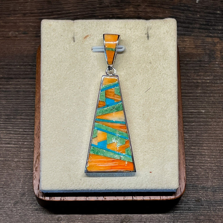 Sunrise Inlay Pendant