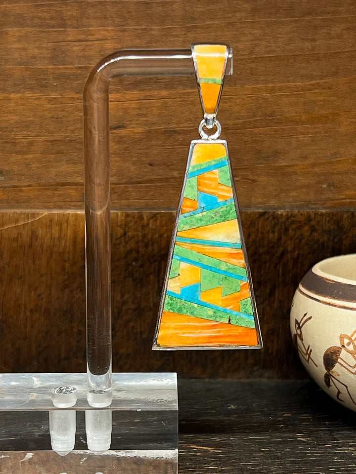 Sunrise Inlay Pendant