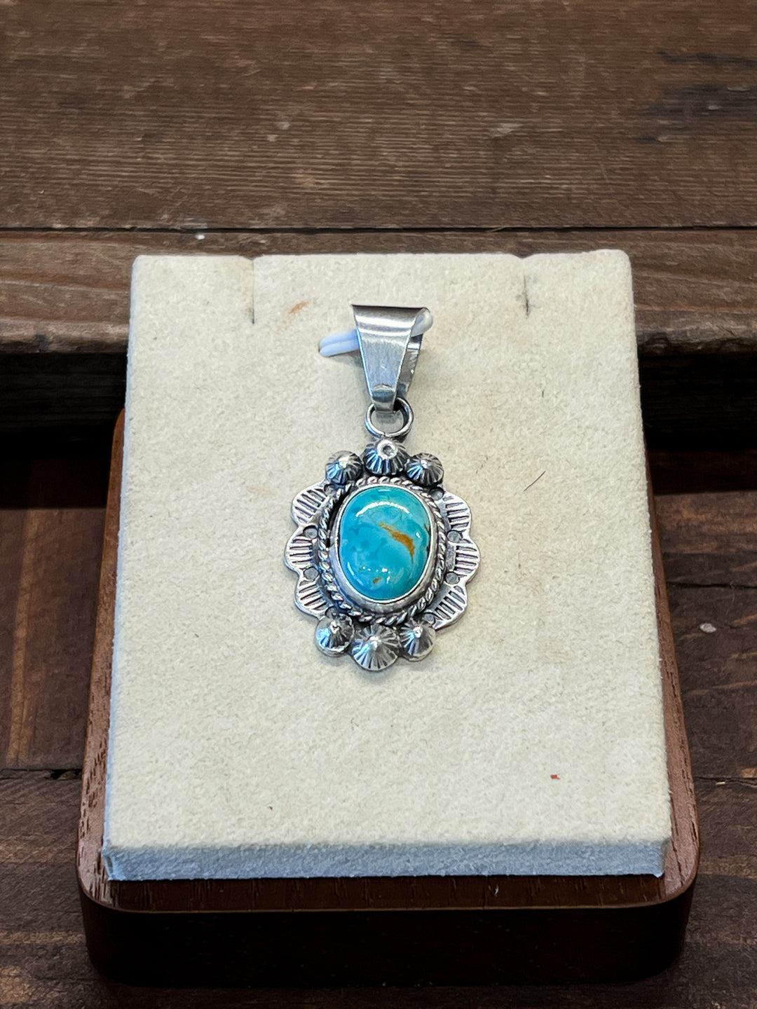 Blue Moon Turquoise Pendant