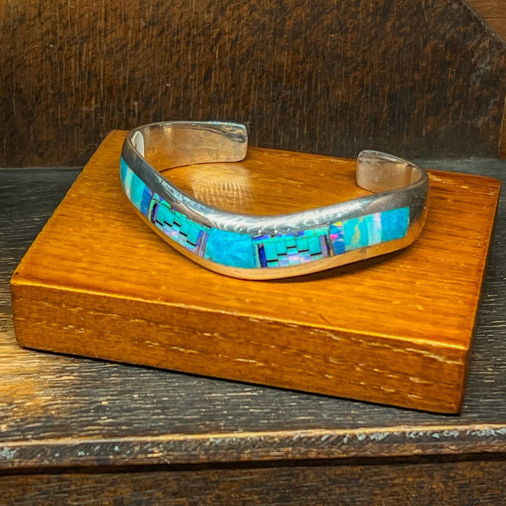 Stardust Inlay Design Cuff