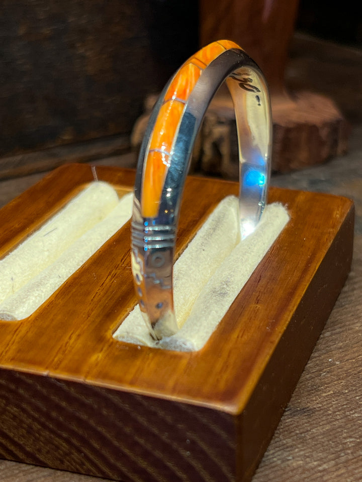 Orange Spiney Oyster Shell Cuff