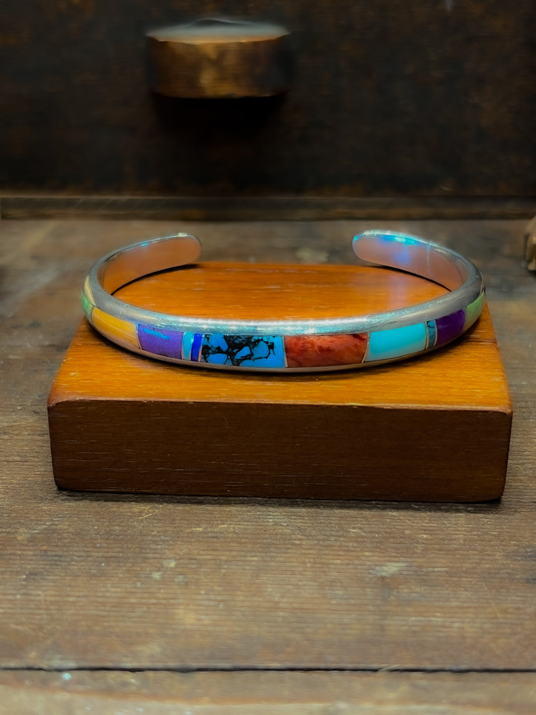 Indian Summer Fancy Inlay Cuff